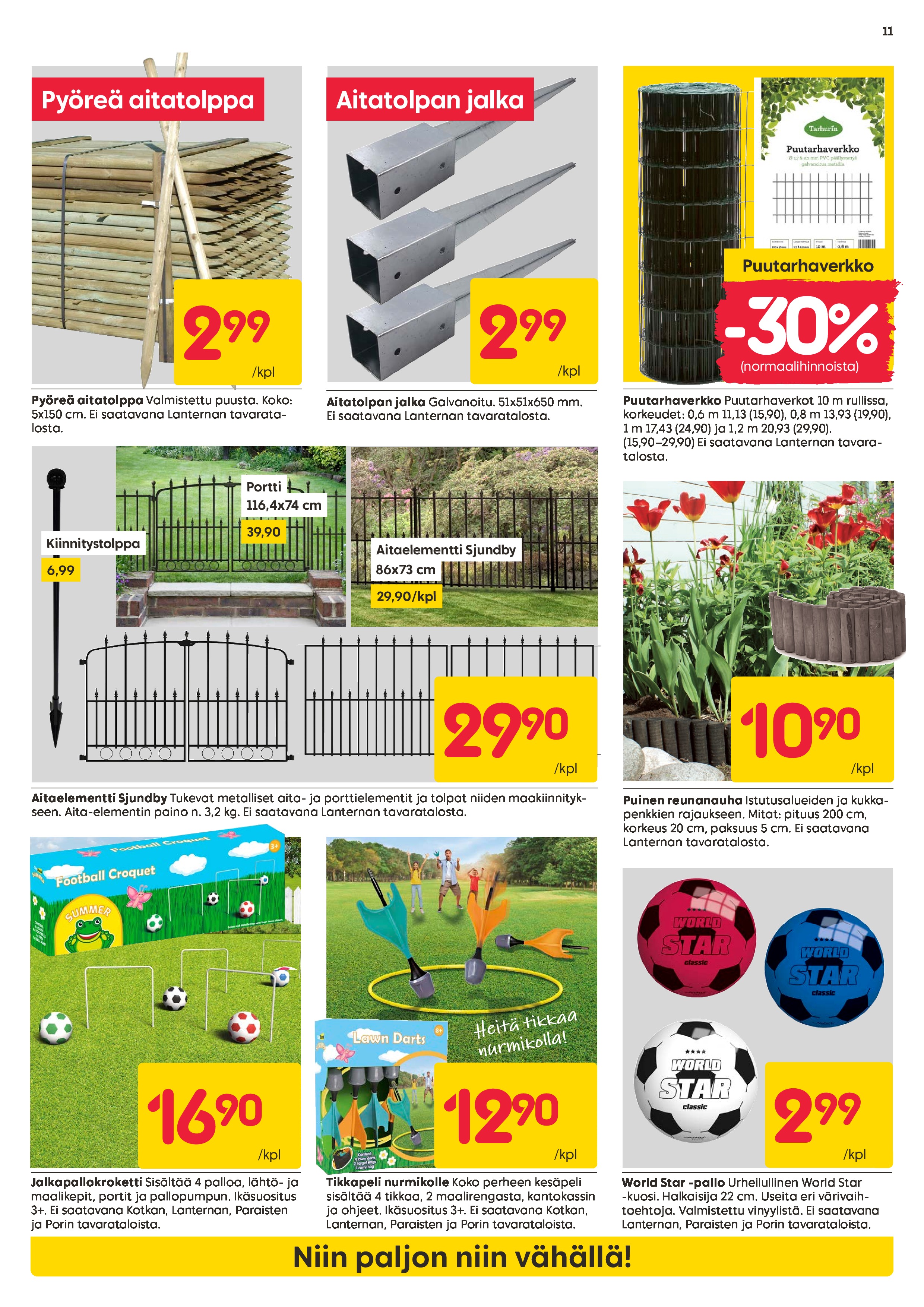 Rusta Rustattuja Hintoja sivu 11